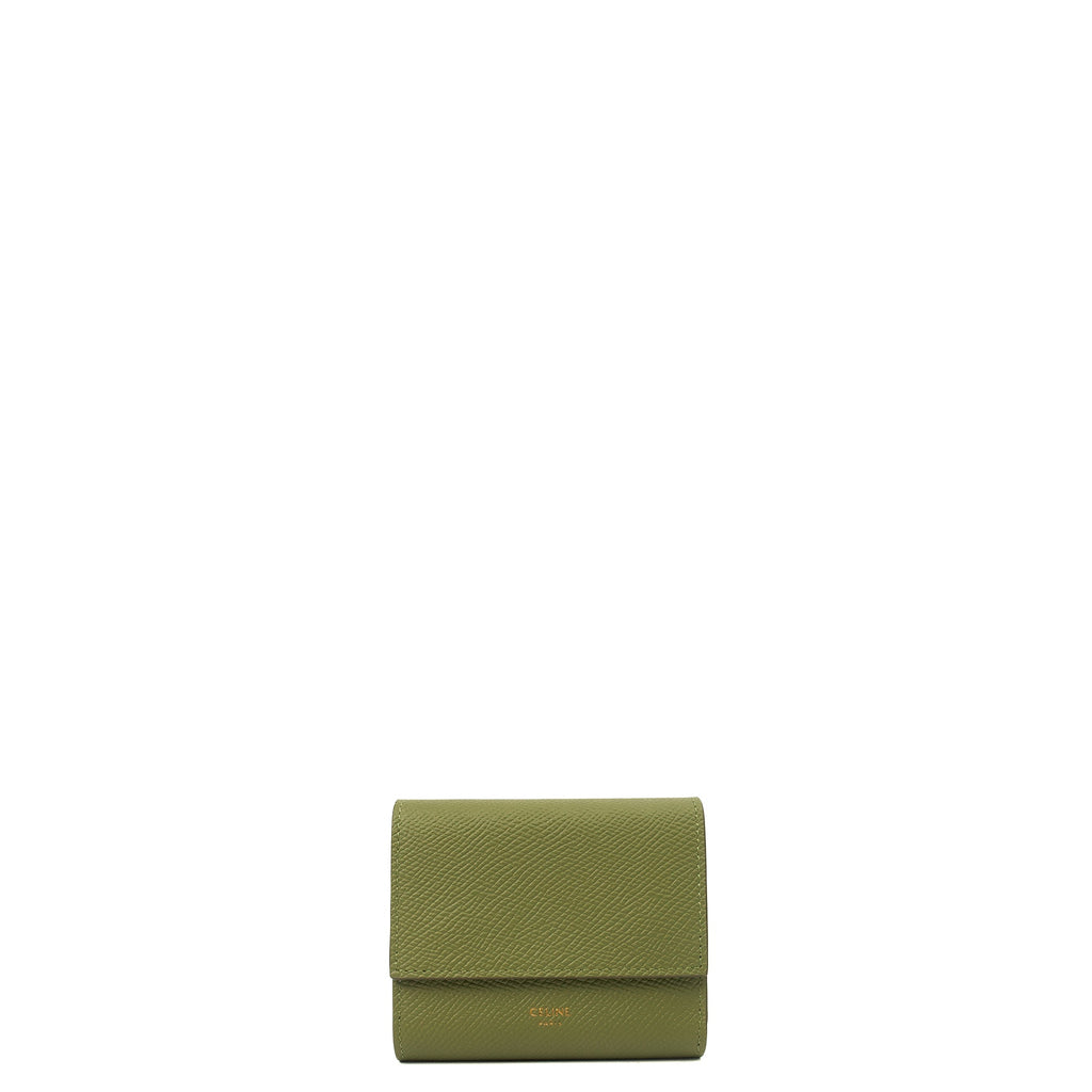 Celine Wallet Wallet in Khaki, Leather — Alternate View 8