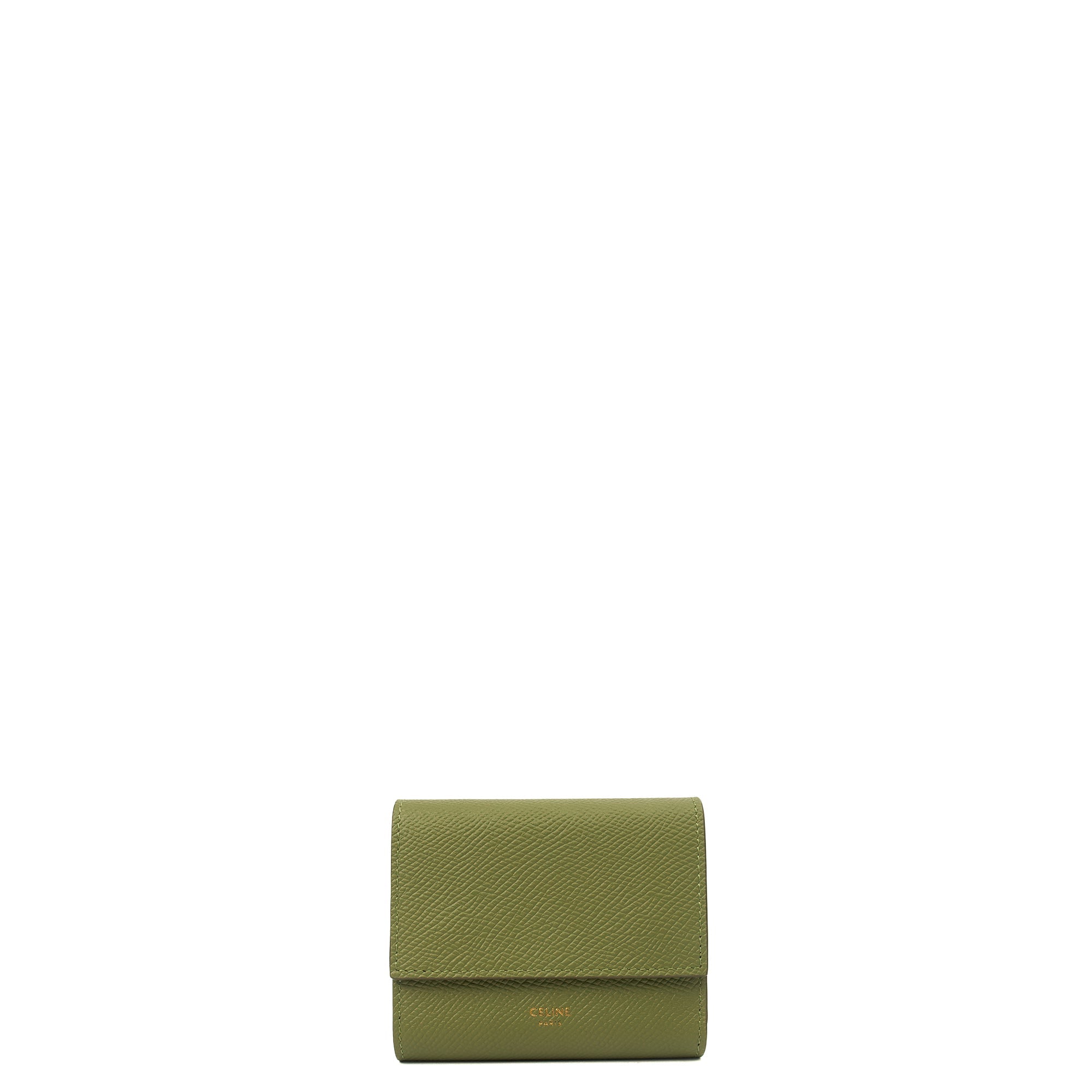 Celine Wallet Wallet in Khaki, Leather — Alternate View 15