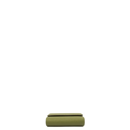 Celine Wallet Wallet in Khaki, Leather — Top View
