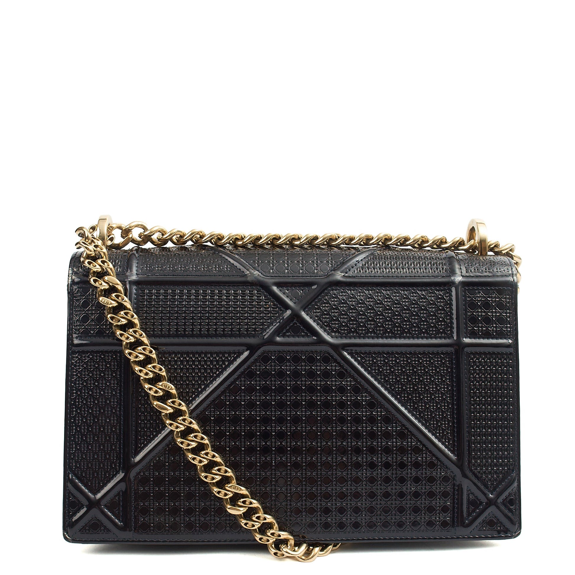 Christian Dior Shoulder Bag Diorama - Small in Blue, Leather — Alternate View 10