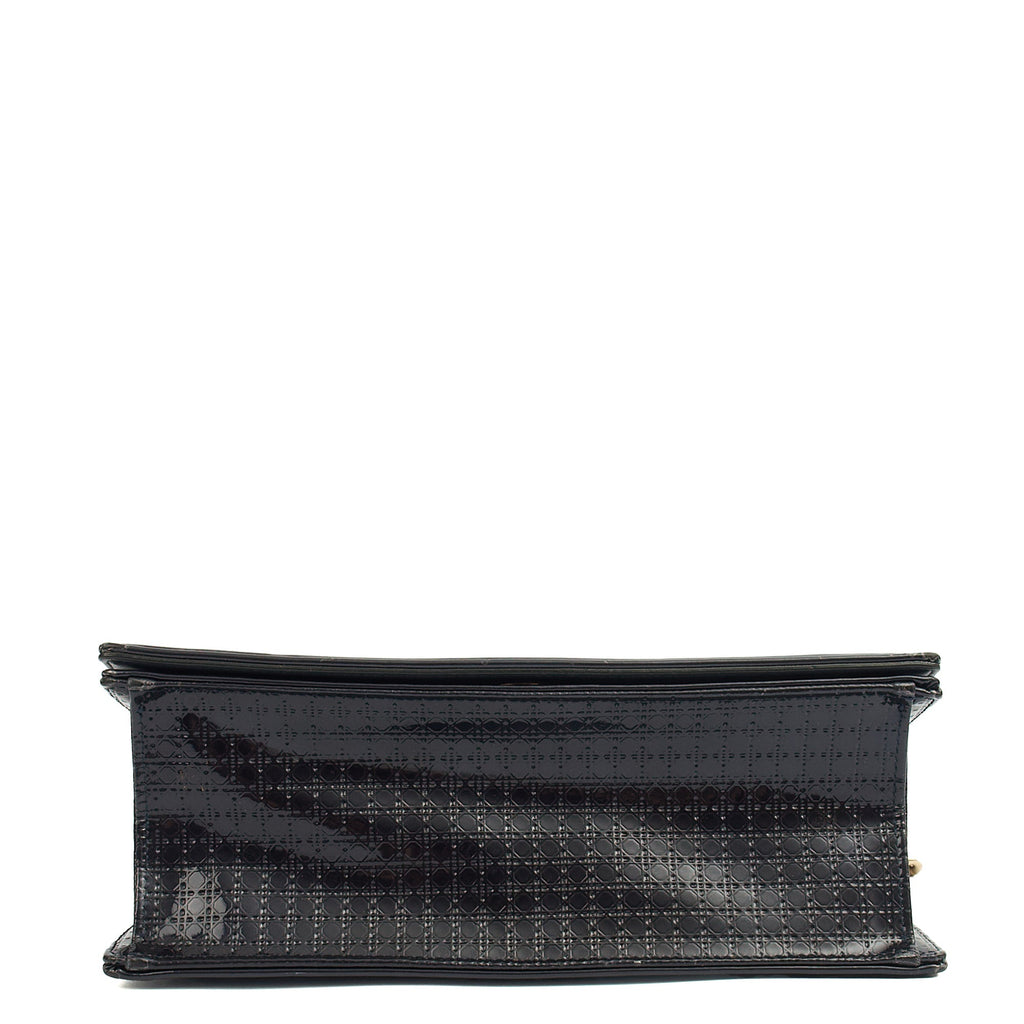 Christian Dior Shoulder Bag Diorama - Small in Blue, Leather — Top View