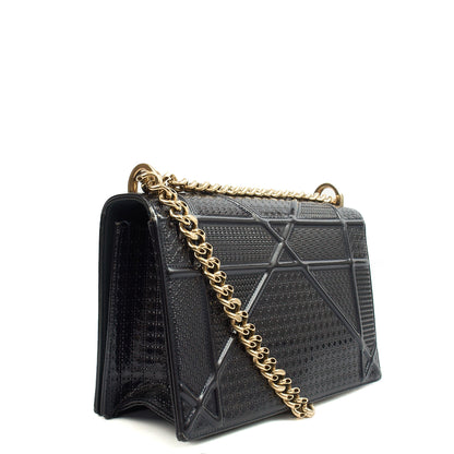 Christian Dior Shoulder Bag Diorama - Small in Blue, Leather — Alternate View 9