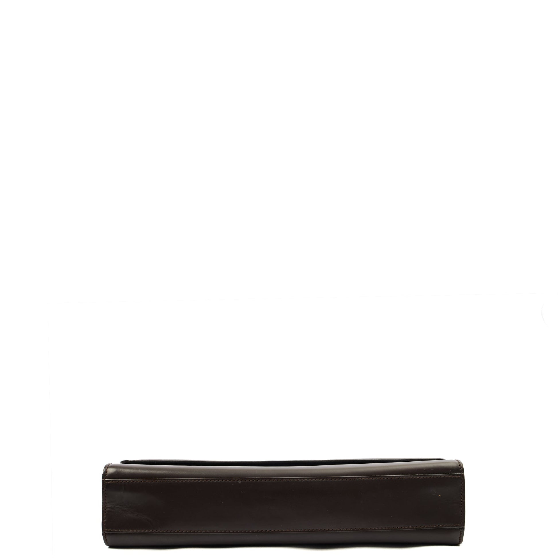 Gucci Shoulder Bag Vintage Shoulder Bag in Brown, Leather — Top View