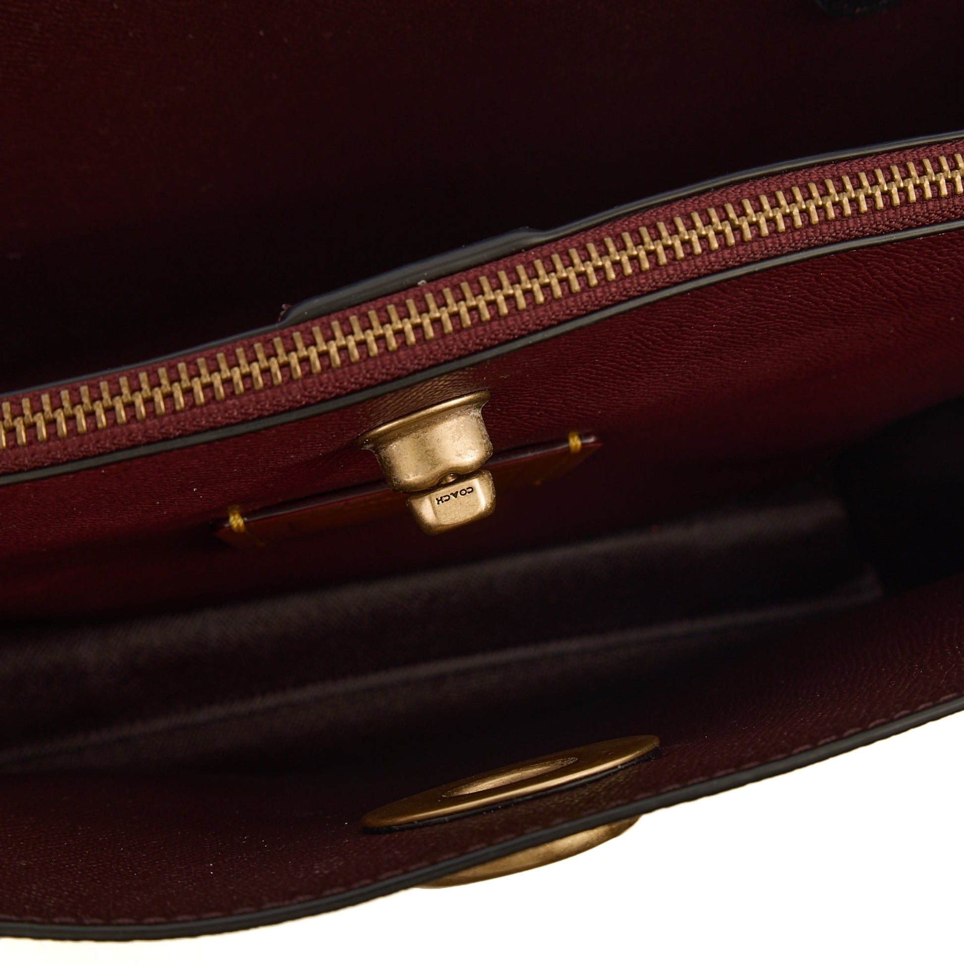 Coach Tote Willow Tote in Black, Leather — Alternate View 7