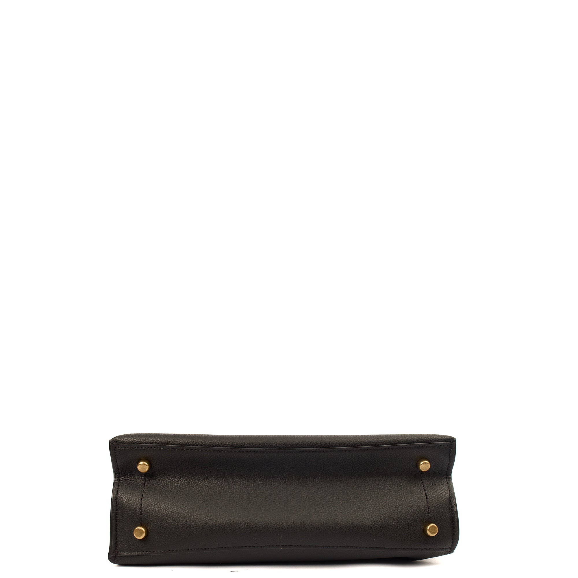 Coach Tote Willow Tote in Black, Leather — Detail View