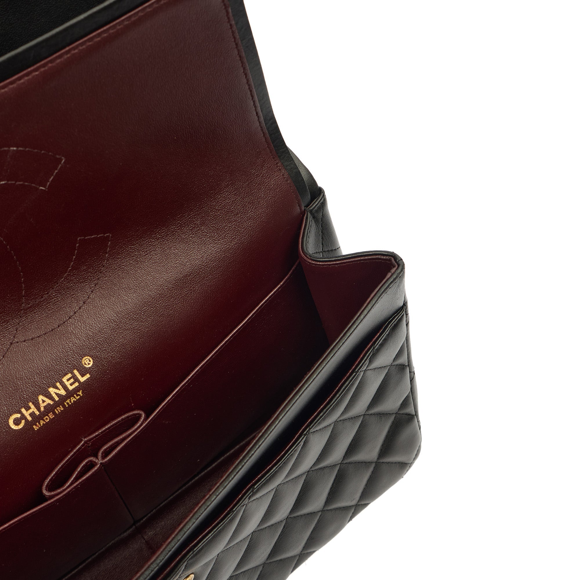 Chanel Shoulder Bag Classic Double Flap - Large in Black, Leather — Alternate View 10