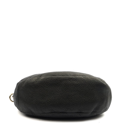 Mulberry Satchel Daria Satchel in Black, Leather — Top View