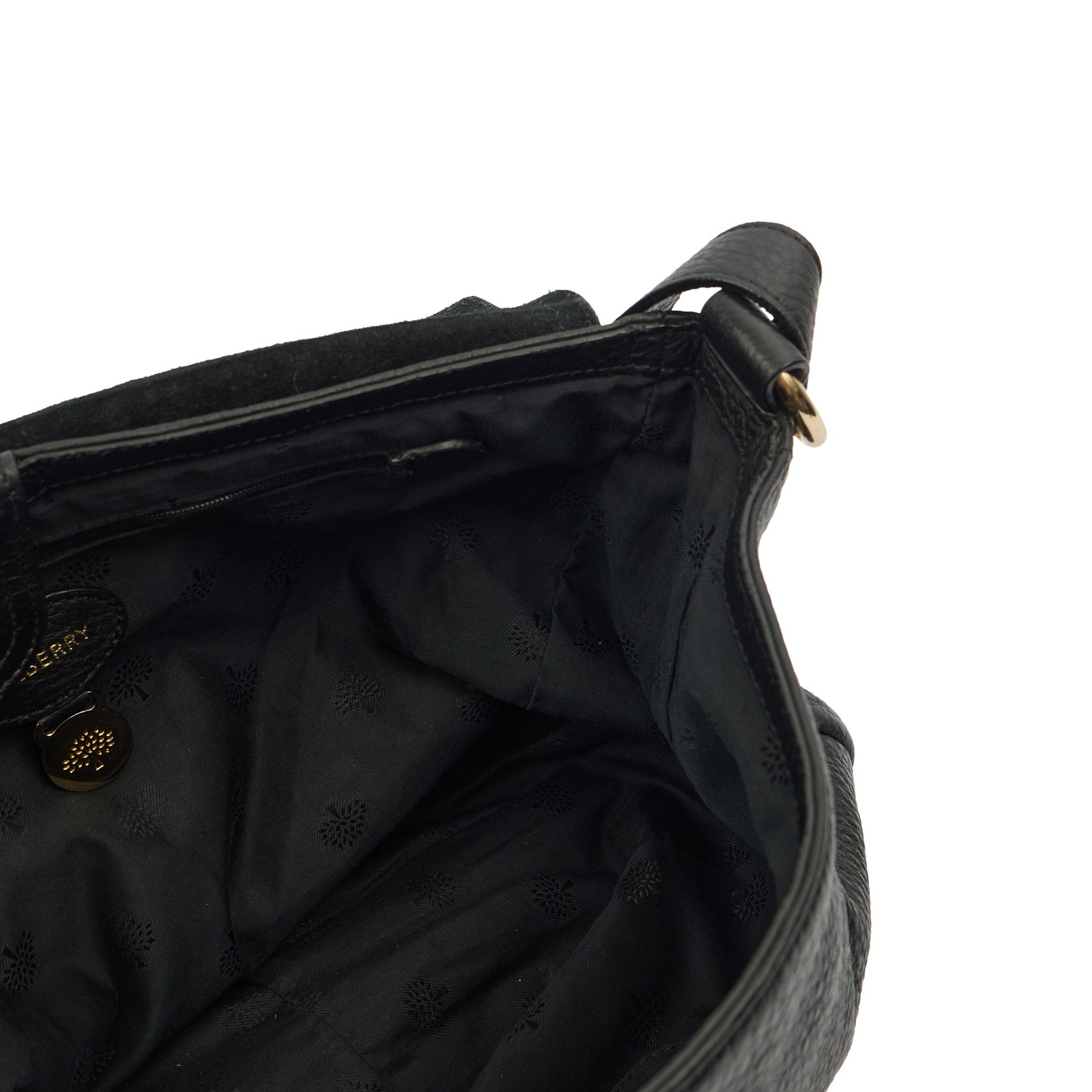 Mulberry Satchel Daria Satchel in Black, Leather — Alternate View 11