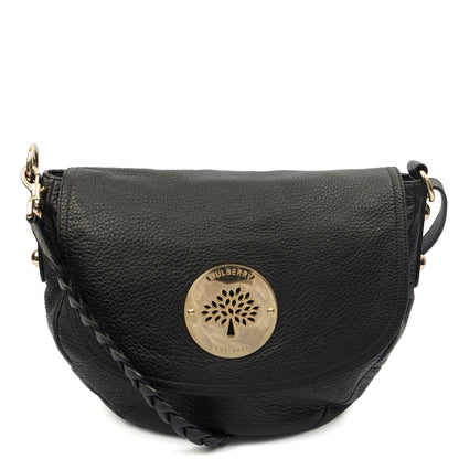 Mulberry Satchel Daria Satchel in Black, Leather — Alternate View 7