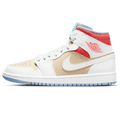 Air Jordan 1 Mid SE Wmns 'Sesame' — UK 2.5 | EU 35.5 | US 5 — Front View