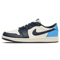 Air Jordan 1 Retro Low OG 'Obsidian UNC' — UK 3 | EU 35.5 | US 3.5 — Front View