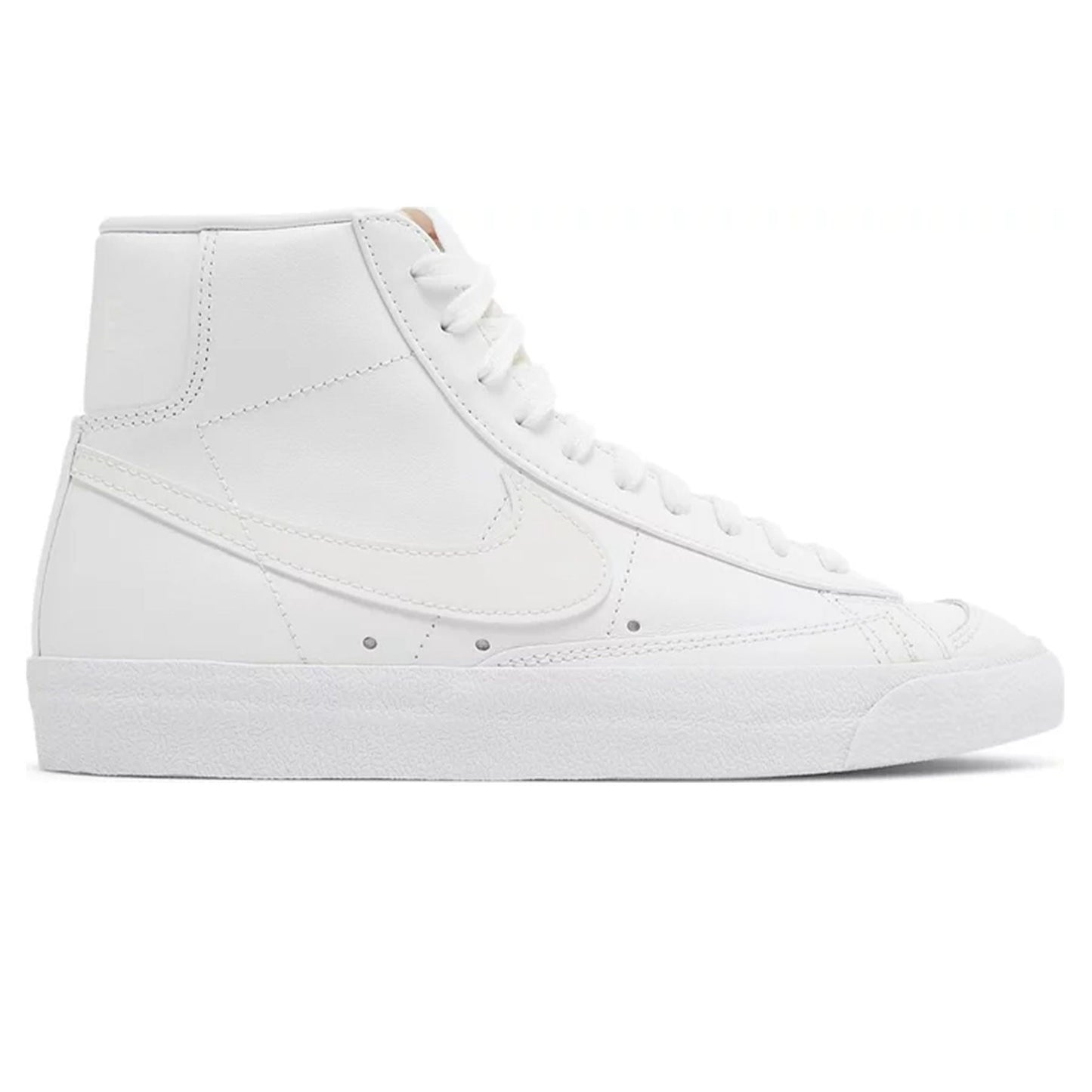 Nike Blazer '77 Vintage Mid Wmns 'Triple White' — UK 3 | EU 35.5 | US 3.5 — Side View