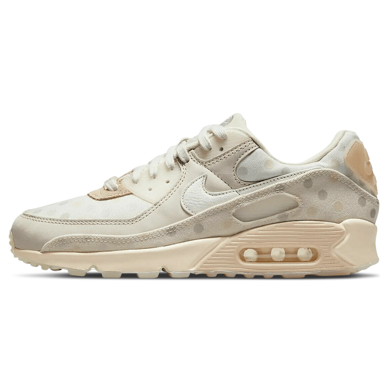 Nike Air Max 90 NRG 'Venn Diagram - Shimmer Polka' — UK 3 | EU 35.5 | US 3.5 — Front View