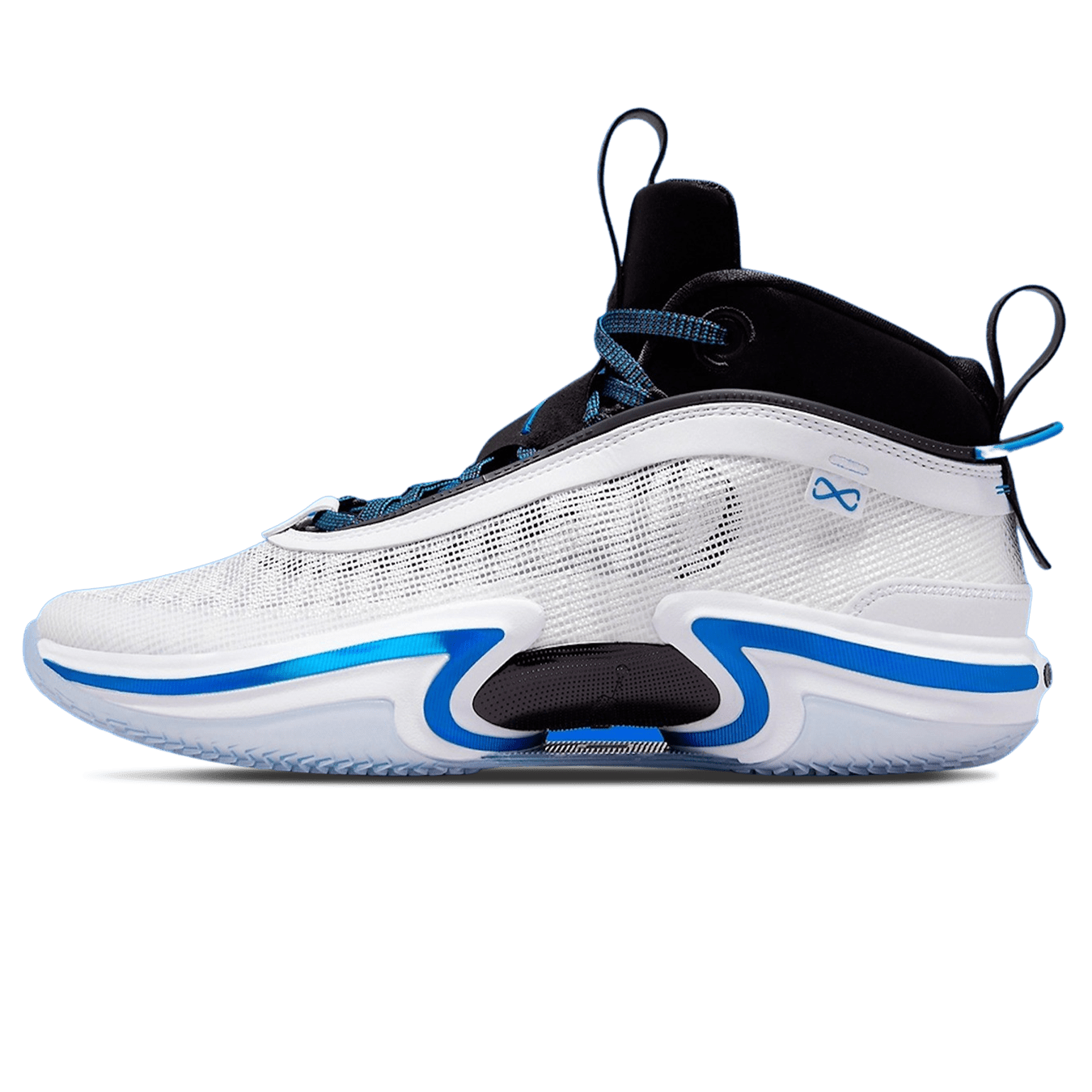 Air Jordan 36 'Sport Blue' — UK 3 | EU 35.5 | US 3.5 — Front View