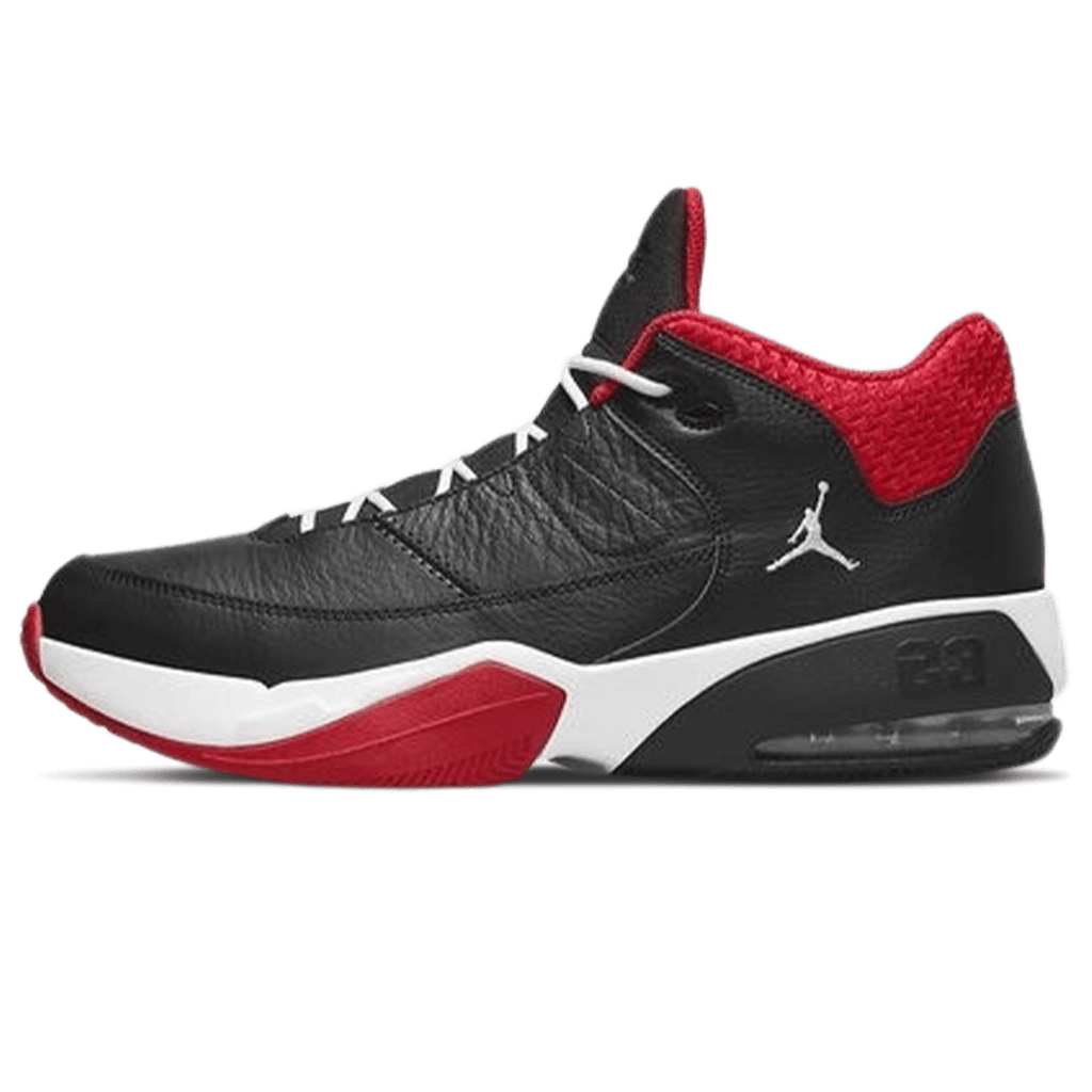 Jordan Max Aura 3 'Bred' — UK 3 | EU 35.5 | US 3.5 — Front View