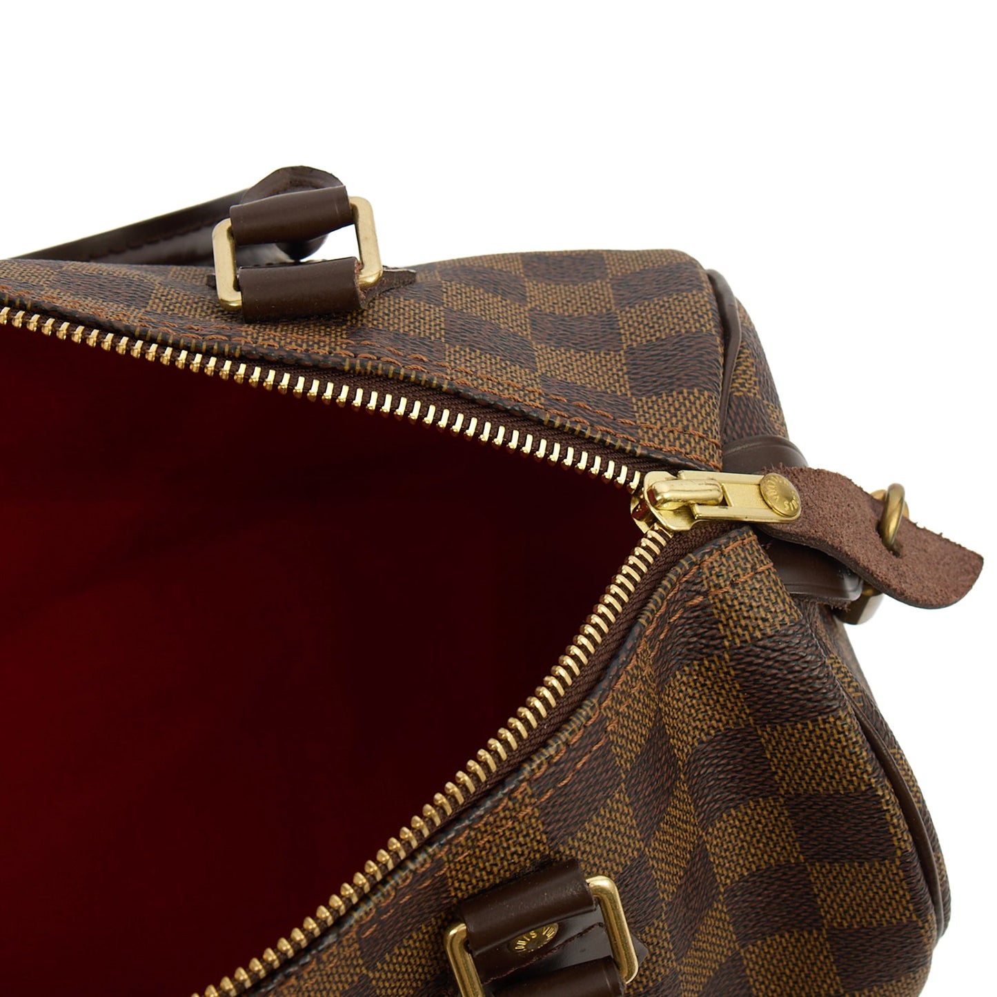 Louis Vuitton Top Handle Speedy 25 in Damier, Canvas — Alternate View 7