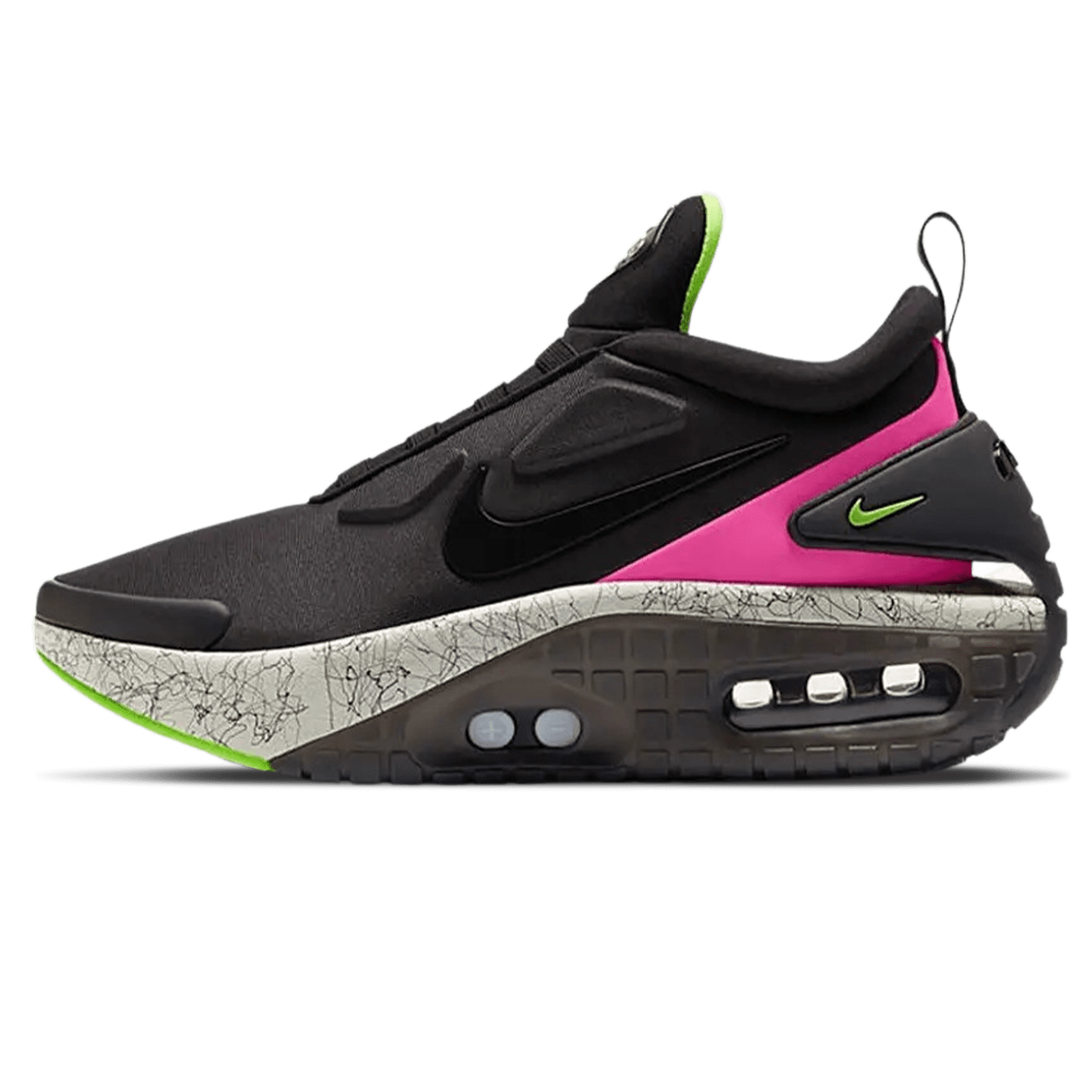Nike Adapt Auto Max 'Fireberry' (UK Charger) — UK 3 | EU 35.5 | US 3.5 — Front View