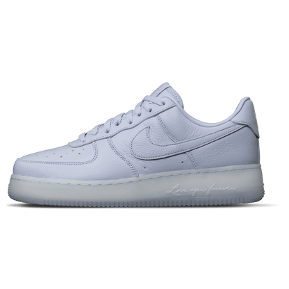 Nocta x Nike Air Force 1 Low 'Certified Lover Boy - Palest Purple' — UK 3 | EU 35.5 | US 3.5 — Front View
