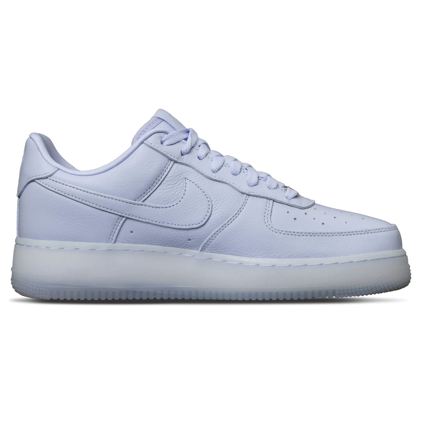 Nocta x Nike Air Force 1 Low 'Certified Lover Boy - Palest Purple' — UK 3 | EU 35.5 | US 3.5 — Back View