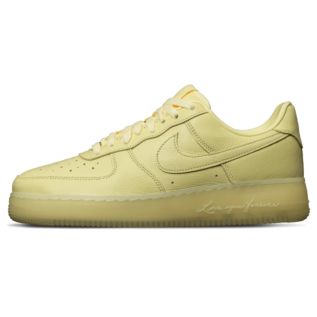 Nocta x Nike Air Force 1 Low 'Certified Lover Boy - Citron Tint' — UK 3 | EU 35.5 | US 3.5 — Front View