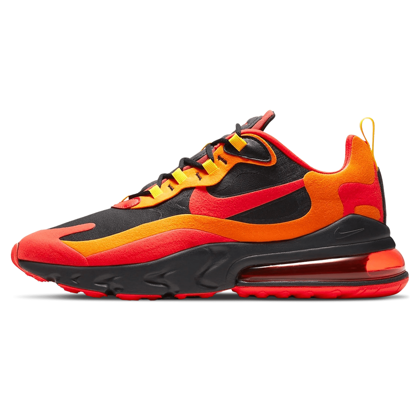 Nike Air Max 270 React 'Lava' — UK 3 | EU 35.5 | US 3.5 — Front View