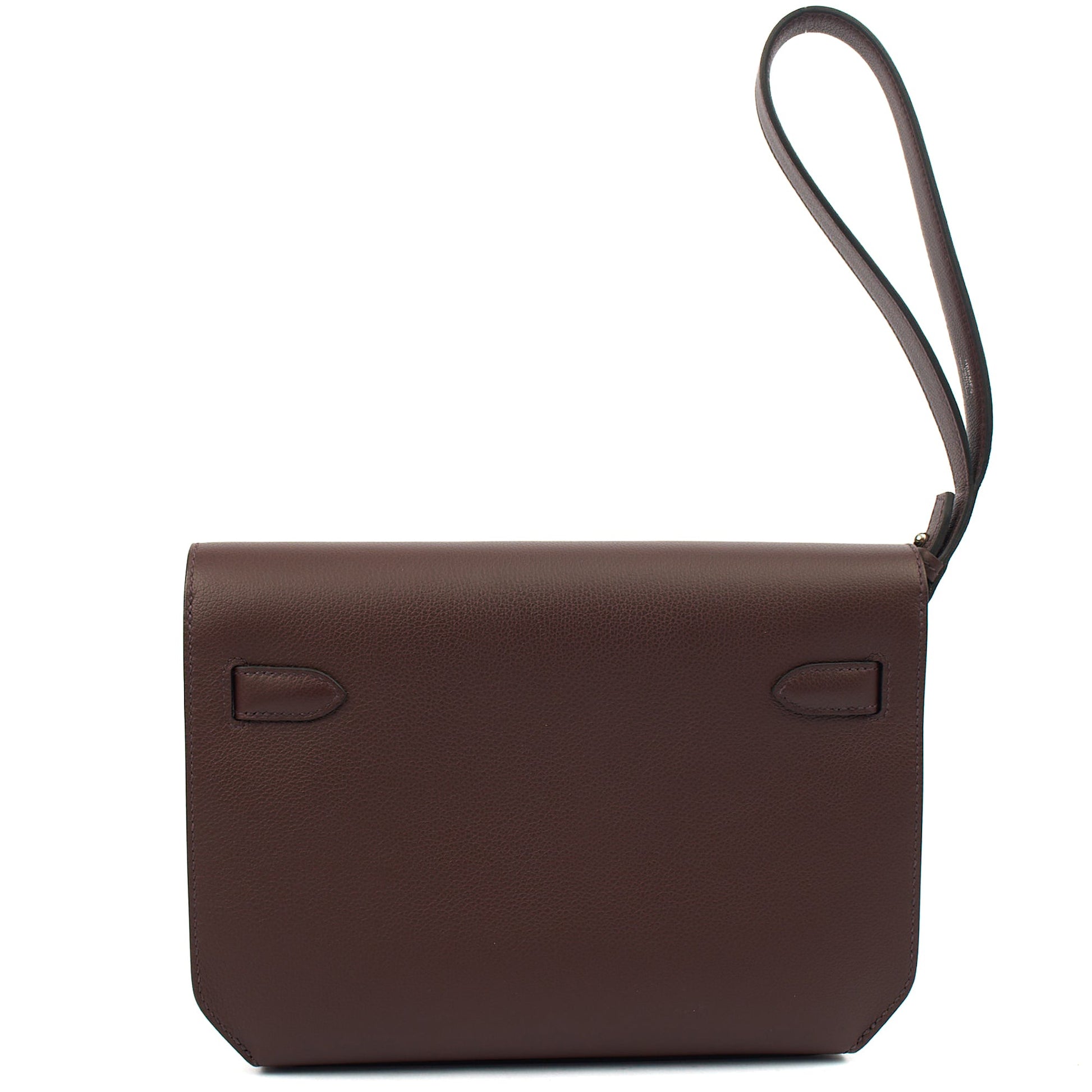 Hermes Kelly Depeches 25 in Rouge Sellier, Evercolour — Alternate View 18