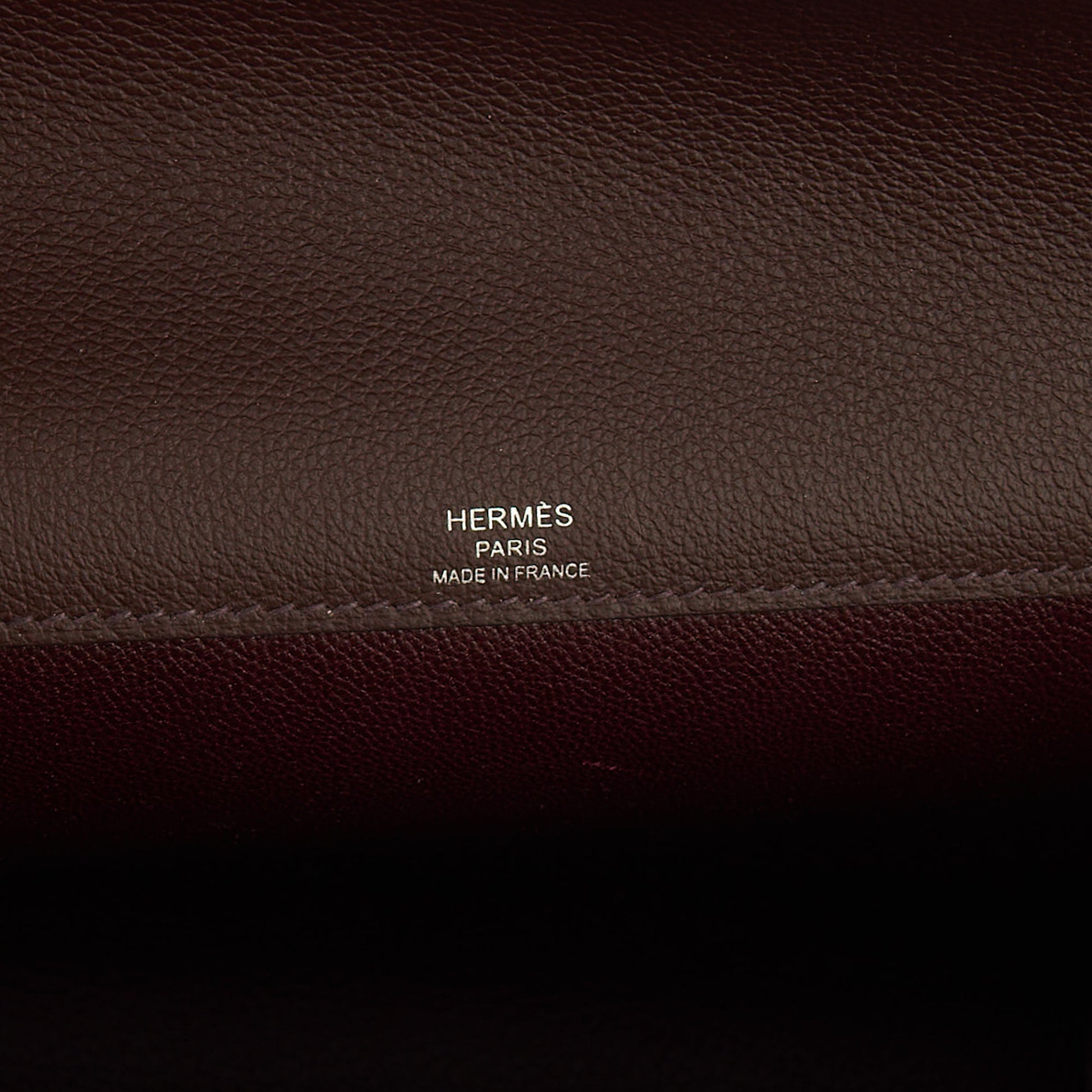 Hermes Kelly Depeches 25 in Rouge Sellier, Evercolour — Alternate View 26