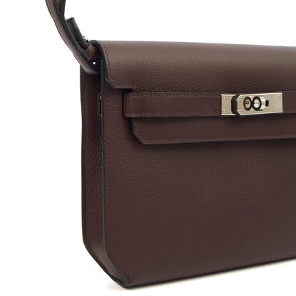 Hermes Kelly Depeches 25 in Rouge Sellier, Evercolour — Alternate View 7