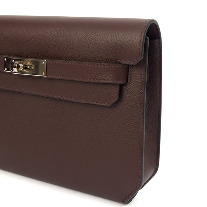 Hermes Kelly Depeches 25 in Rouge Sellier, Evercolour — Alternate View 10