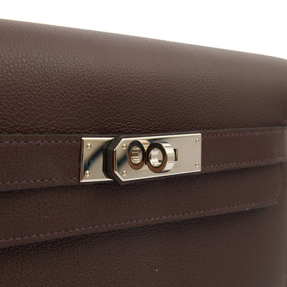 Hermes Kelly Depeches 25 in Rouge Sellier, Evercolour — Alternate View 23