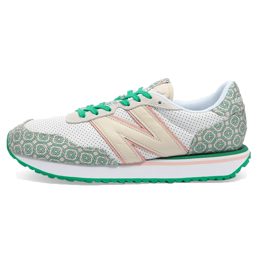 Casablanca x New Balance 237 'Munsell White Green' — UK 3.5 | EU 36 | US 4 — Front View