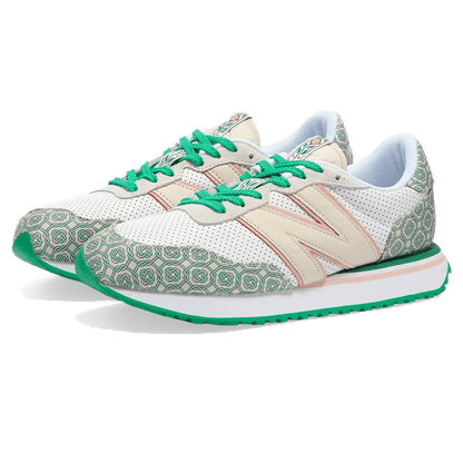 Casablanca x New Balance 237 'Munsell White Green' — UK 3.5 | EU 36 | US 4 — Side View