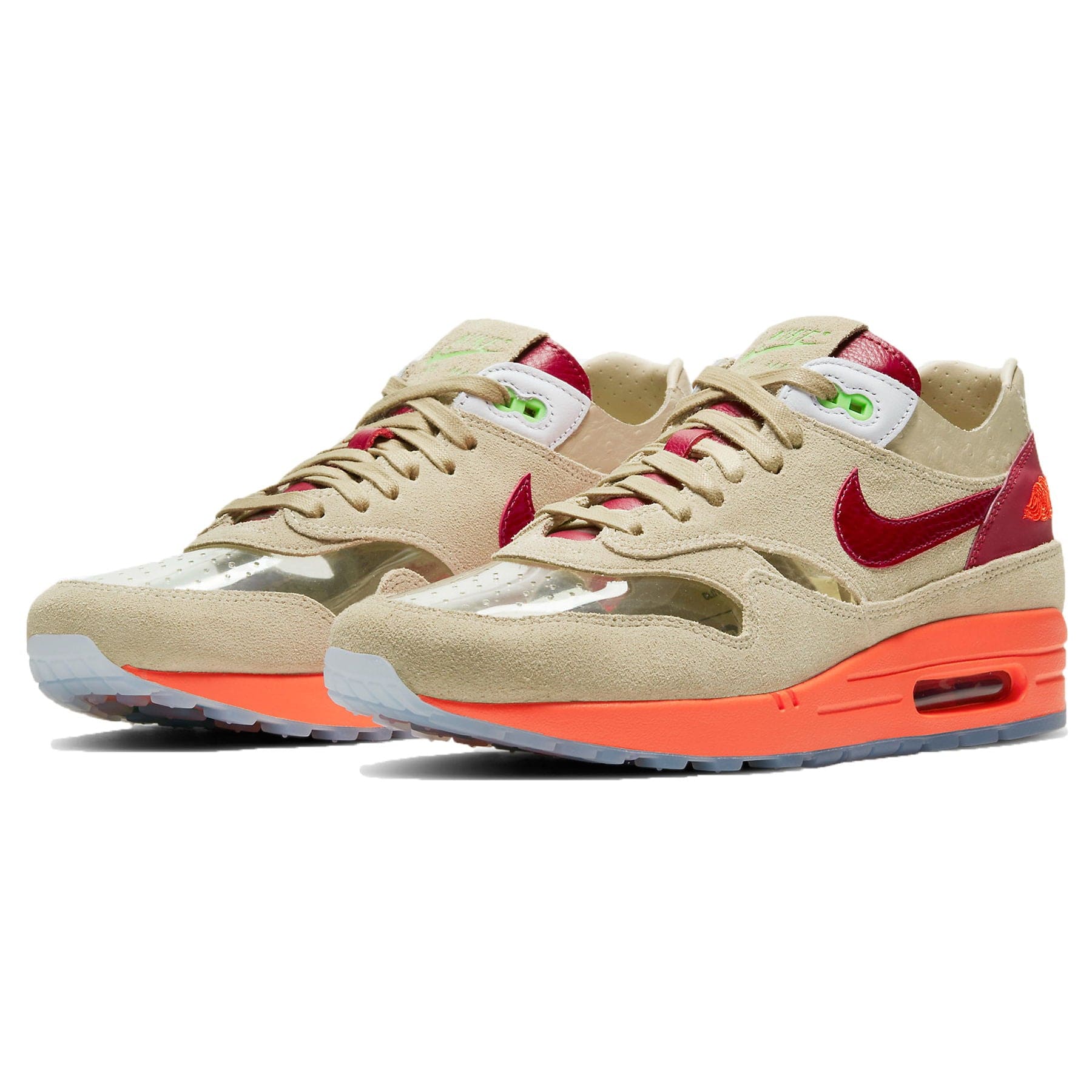 Clot x Nike Air Max 1 Kiss Of Death — UK 3 | EU 35.5 | US 3.5 — Side View