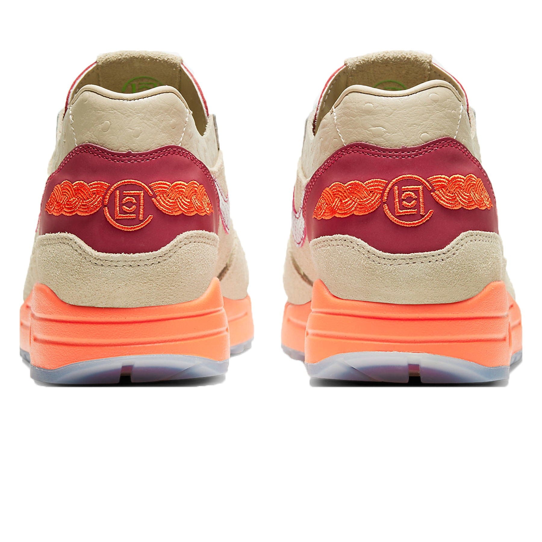 Clot x Nike Air Max 1 Kiss Of Death — UK 3 | EU 35.5 | US 3.5 — Back View