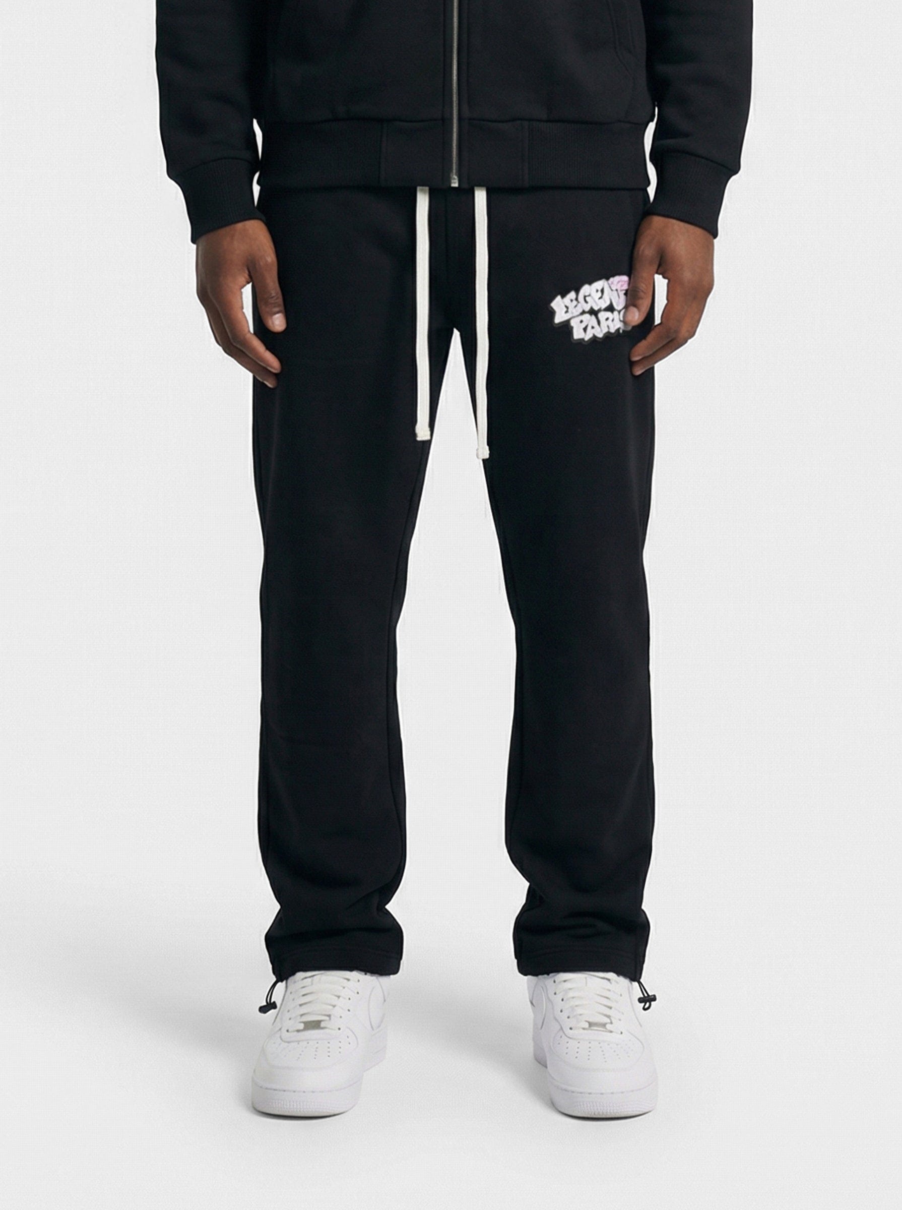 Legende Paris COLD WORLD PANT - BLACK — XS — Front View