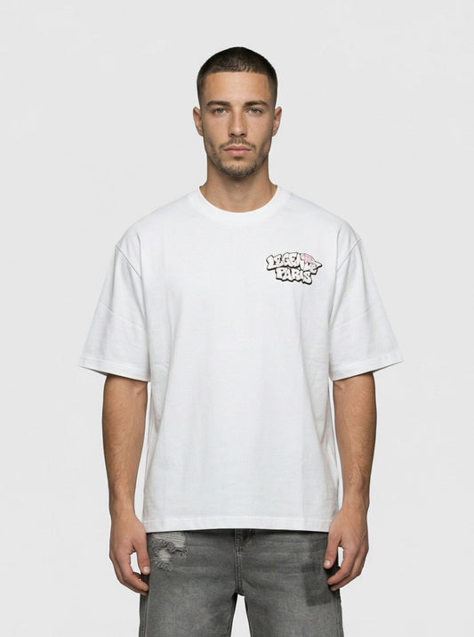 Legende Paris COLD WORLD T-SHIRT - WHITE — XS — Front View