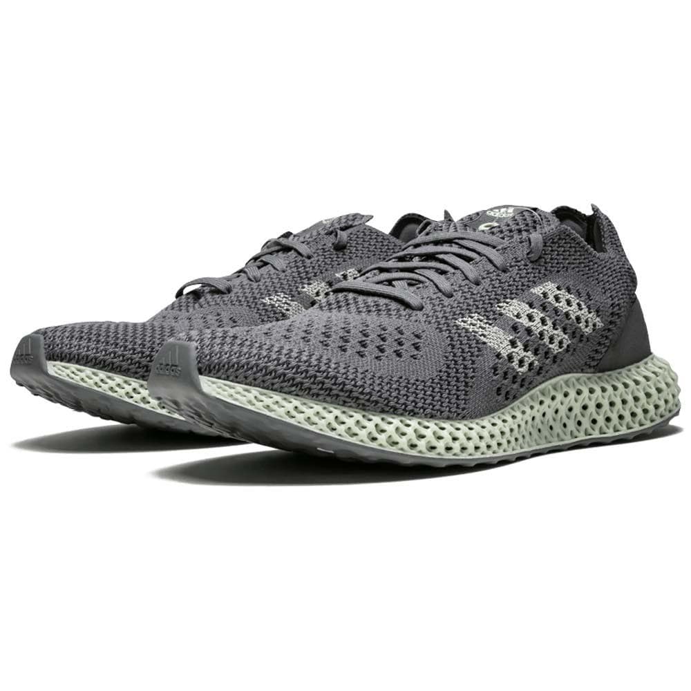 adidas Futurecraft 4D Grey — UK 3.5 | EU 36 | US 4 — Side View
