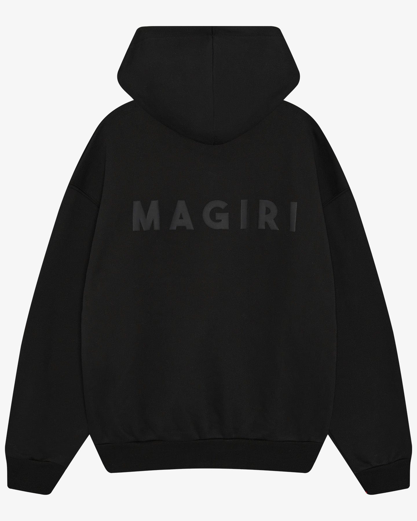 Magiri Core Puff Printed Hoodie 'Black' — Black — Size S — Side View