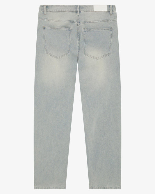 Magiri Core Straight Jeans 'Blue' — Light Blue — Size 28 — Side View