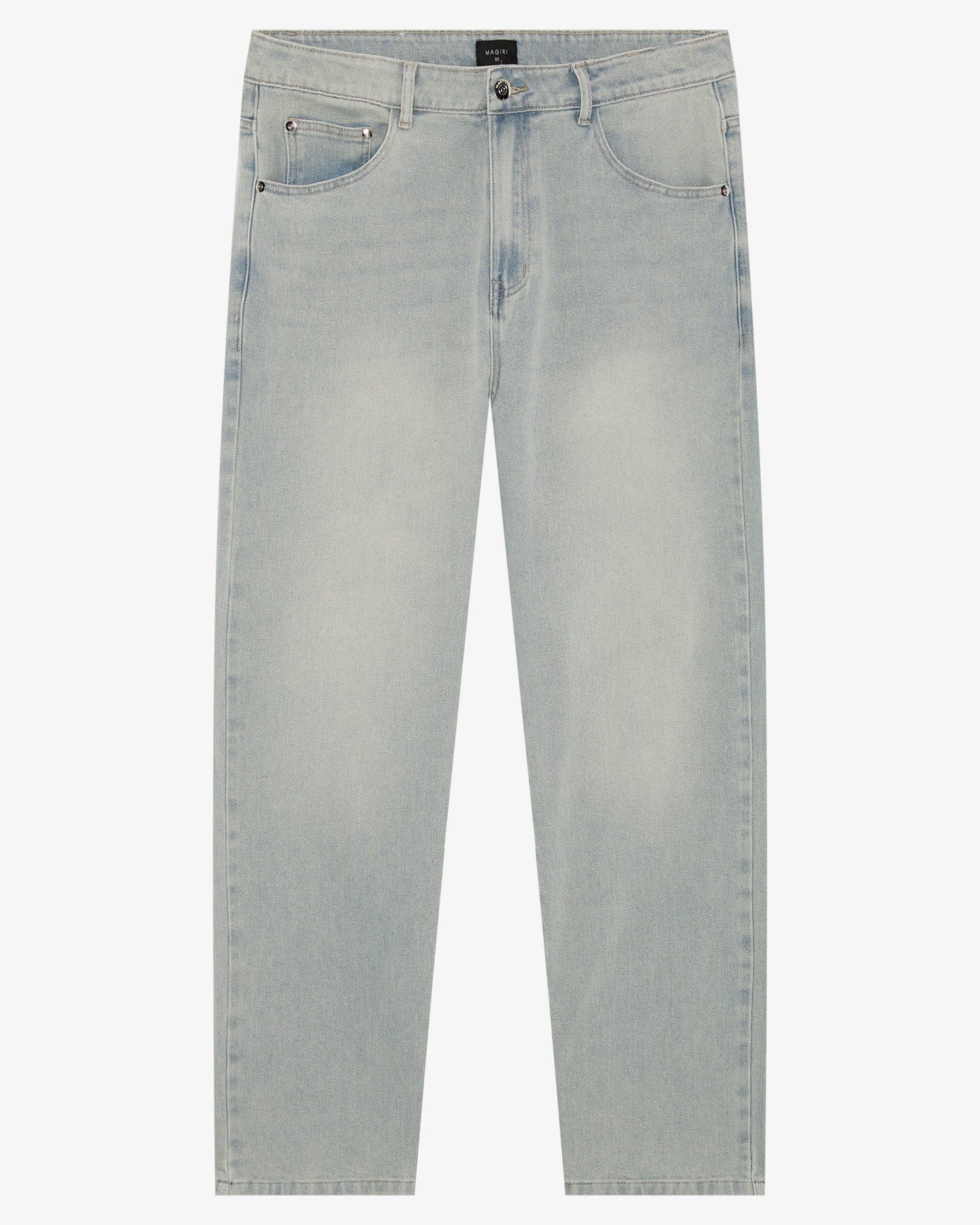 Magiri Core Straight Jeans 'Blue' — Light Blue — Size 28 — Front View