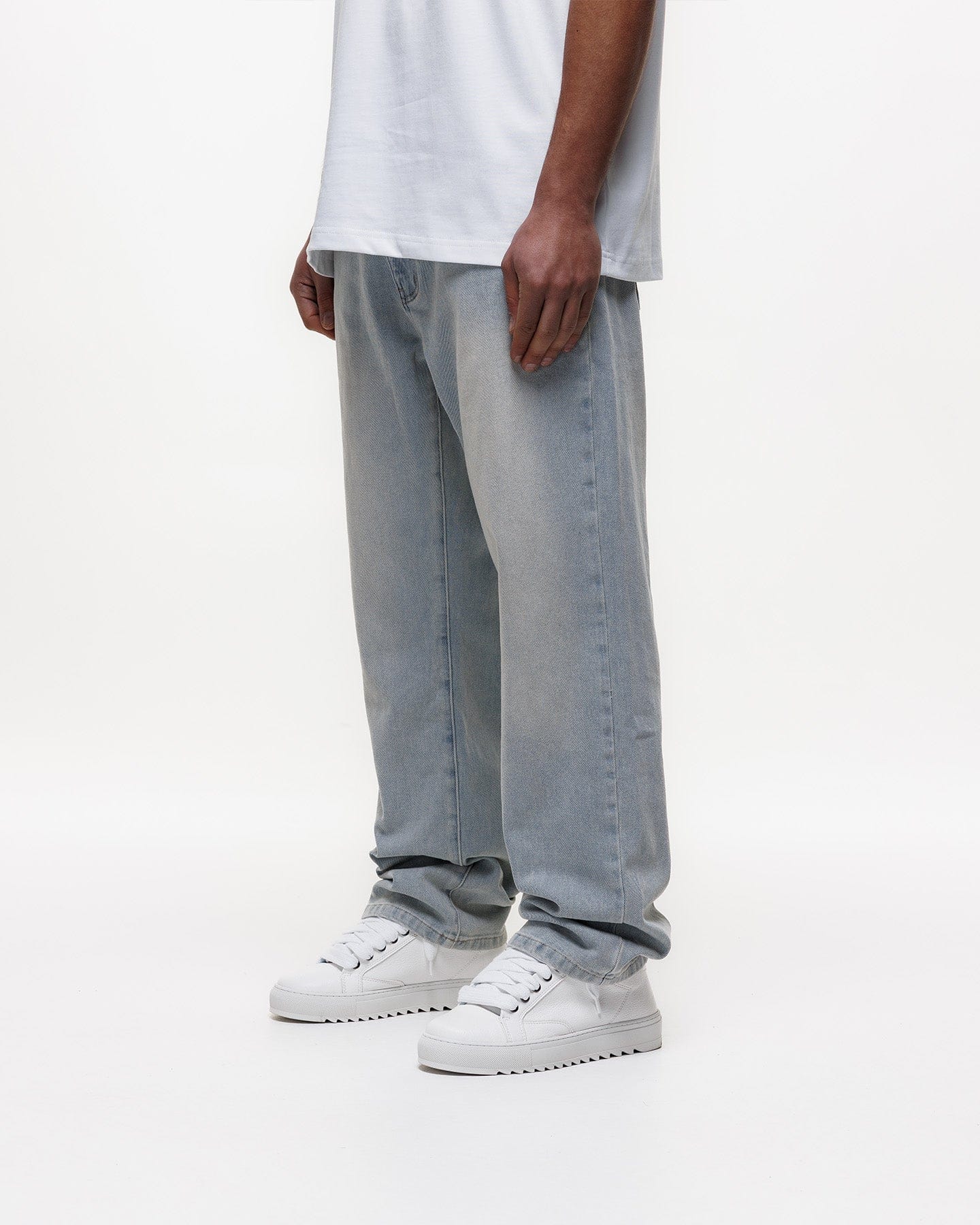 Magiri Core Straight Jeans 'Blue' — Light Blue — Size 28 — Detail View