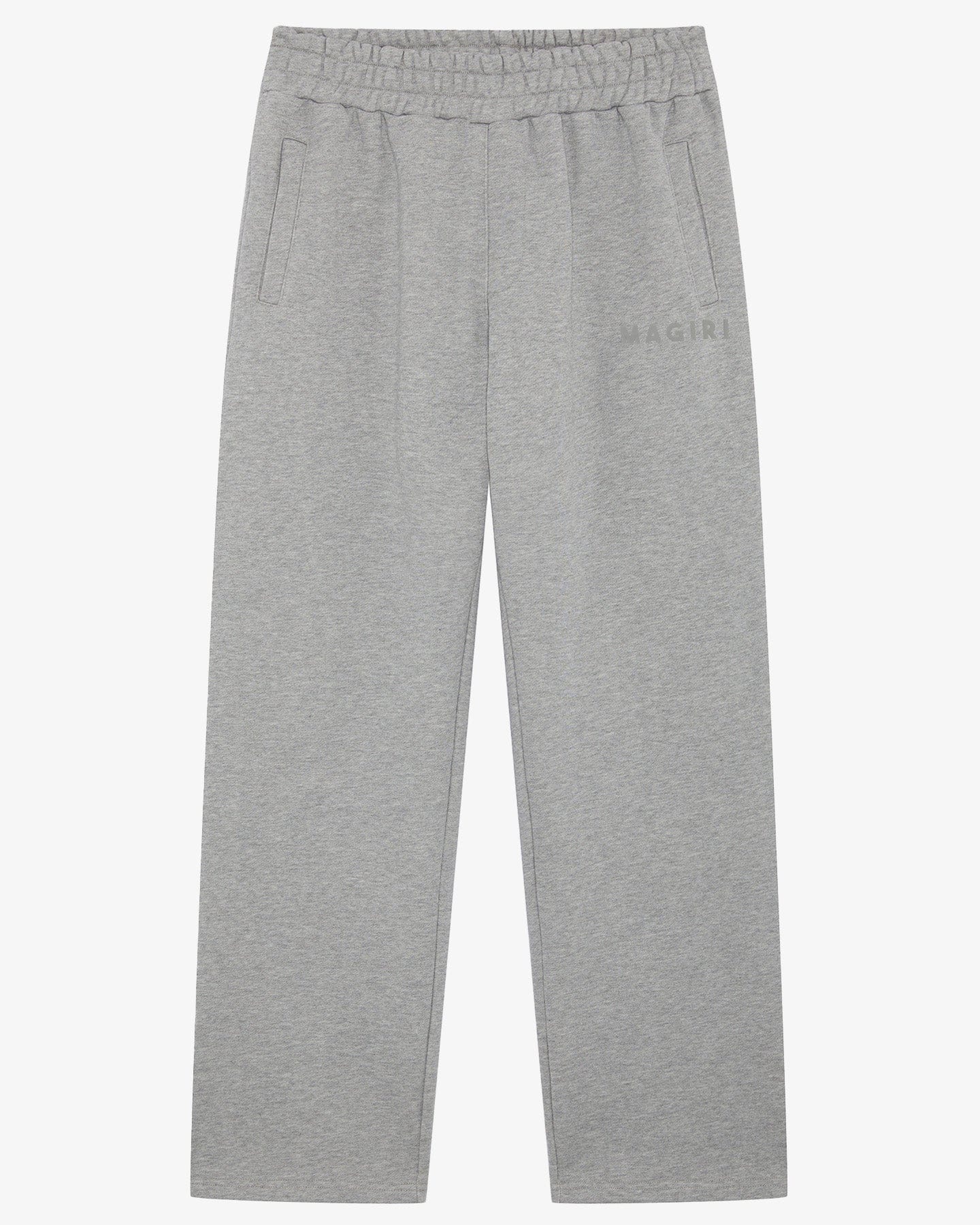 Magiri Core Puff Printed Joggers 'Grey' — Grey — Size S — Front View