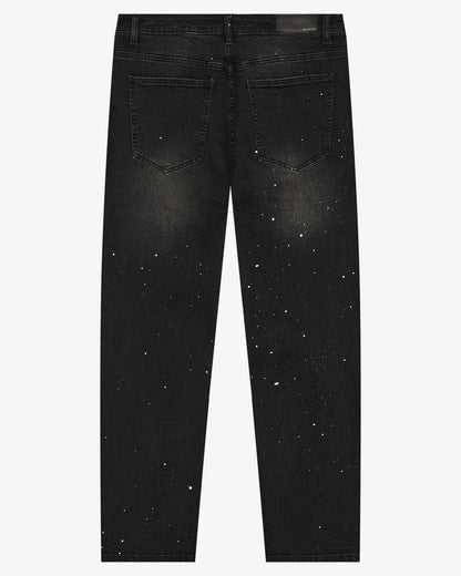 Magiri Core Painted Straight Jeans 'Black' — Black — Size 28 — Side View