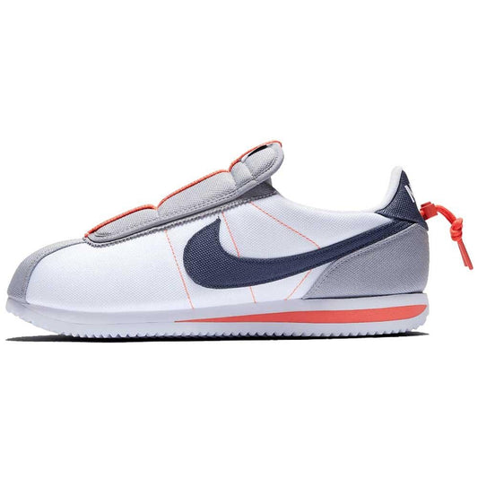 Kendrick Lamar x Nike Cortez Basic Slip White — UK 3 | EU 35.5 | US 3.5 — Front View