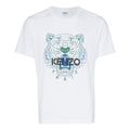 Kenzo Cotton Tiger Logo T-Shirt White — XXS — Front View