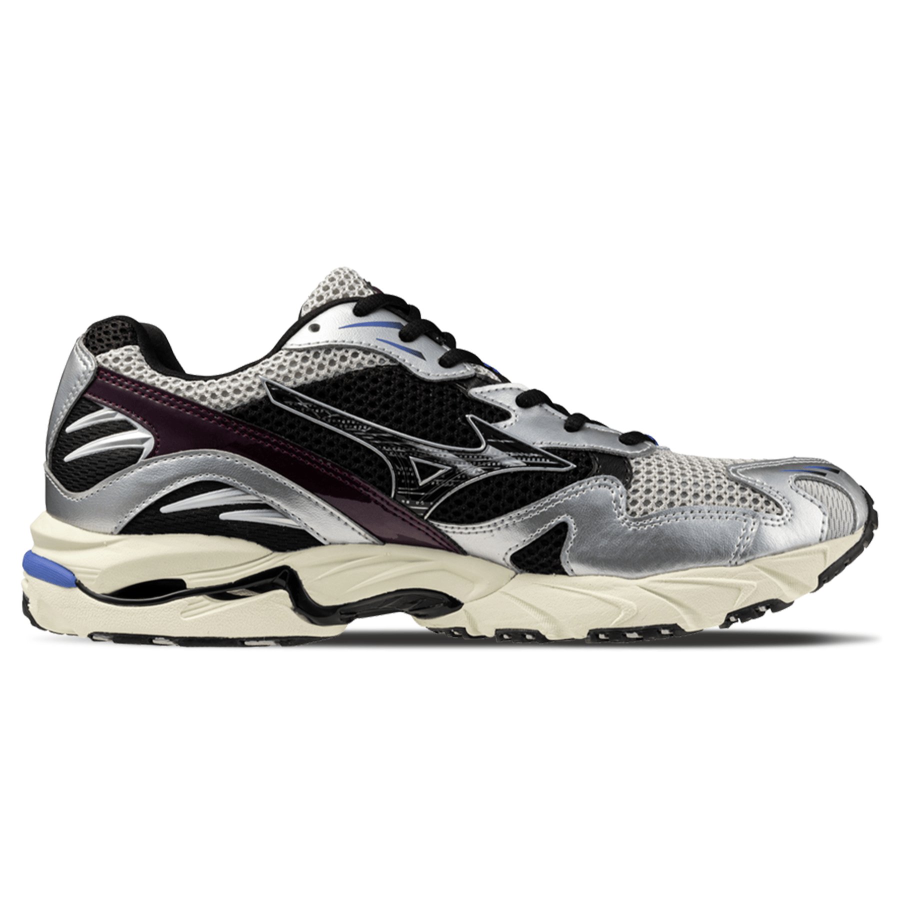 Mizuno Wave Rider 10 Sport 'Harbor Mist Black Fig' — UK 4 | EU 36.5 | US 5 — Side View