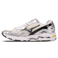 Mizuno Wave Rider 10 Sport 'Snow White Black Sylvan Green' — UK 4 | EU 36.5 | US 5 — Front View