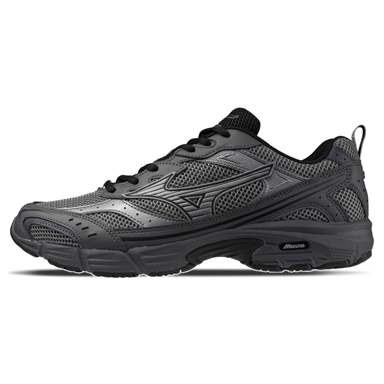 Mizuno MXR Sport 'Quiet Shade Silver Iron Gate' — UK 4 | EU 36.5 | US 5 — Front View