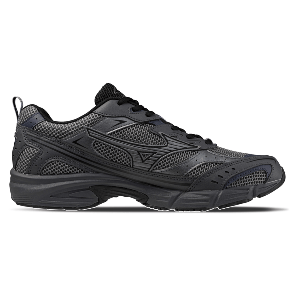 Mizuno MXR Sport 'Quiet Shade Silver Iron Gate' — UK 4 | EU 36.5 | US 5 — Side View