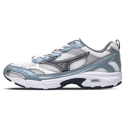 Mizuno MXR Sport 'Snow White Salute Slate' — UK 4 | EU 36.5 | US 5 — Front View